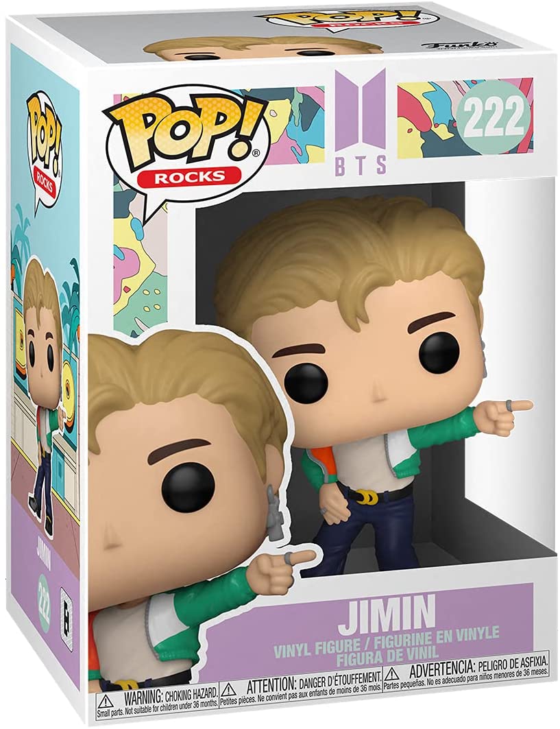 Jimin *Mint* Funko Pop Rocks: BTS In Stock Dynamite